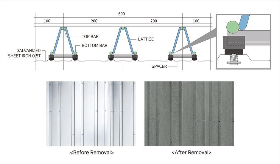 ECODECK Shape and Cross-Section